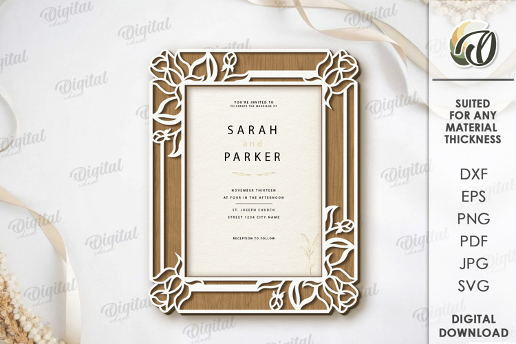 Floral Invitation Template Image 15