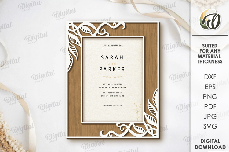 Floral Invitation Template Image 13