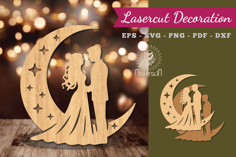 Wedding Lasercut Decoration SVG