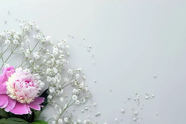 Minimalist Wedding Mockup. Wedding flat lay mockup backdrop