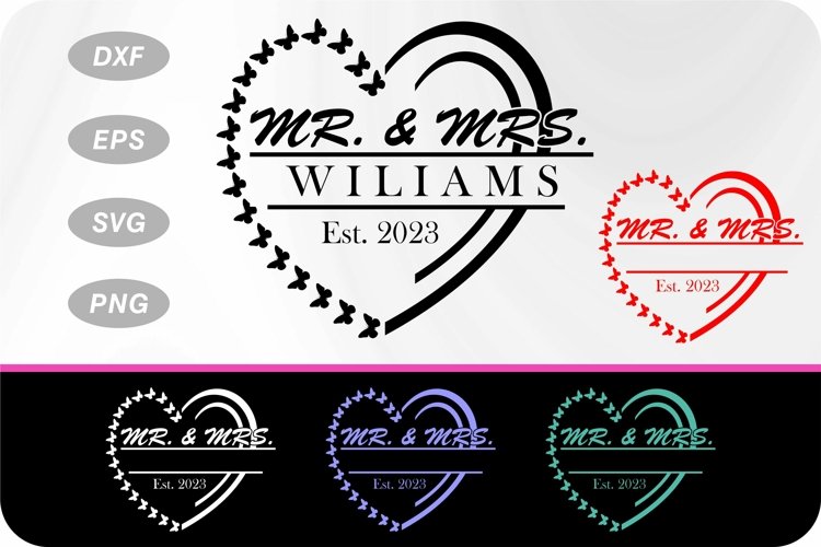Valentines Day Monogram Svg Image 22