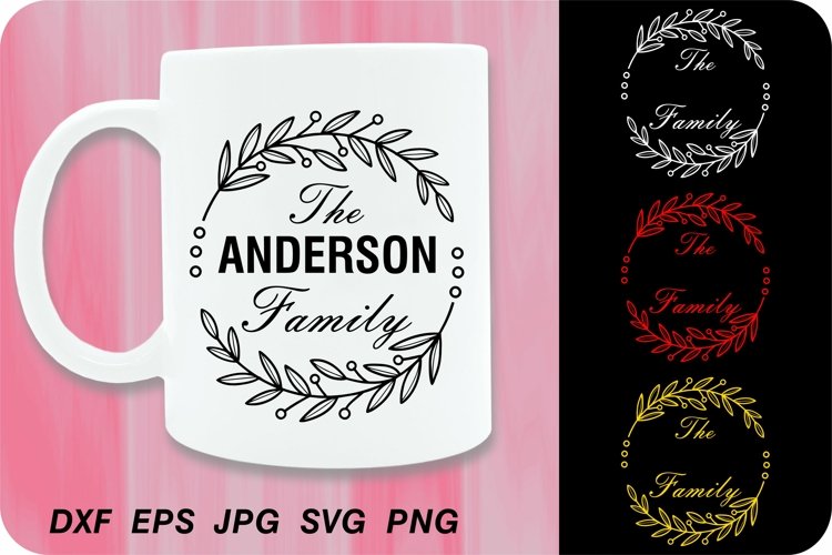 Round Monogram Svg Image 16