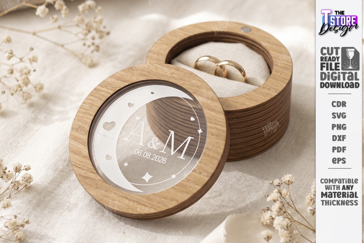 Laser Cut Ring Box Image 10