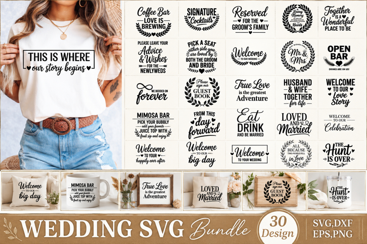 Wedding SVG Bundle