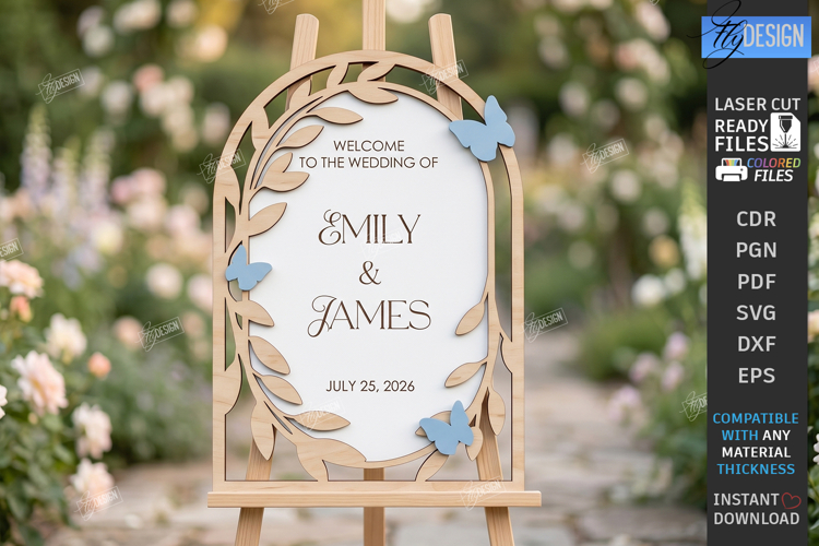  Wedding Welcome Sign Image 5