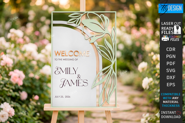  Wedding Welcome Sign Image 4