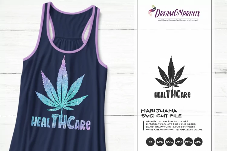 Marijuana SVG | Weed Cannabis SVG THC