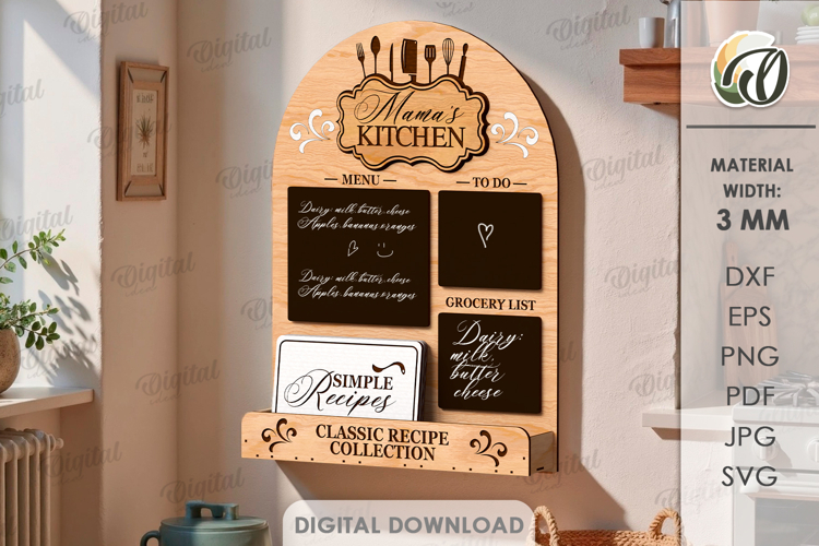 Kitchen Wall Decor Svg Image 4
