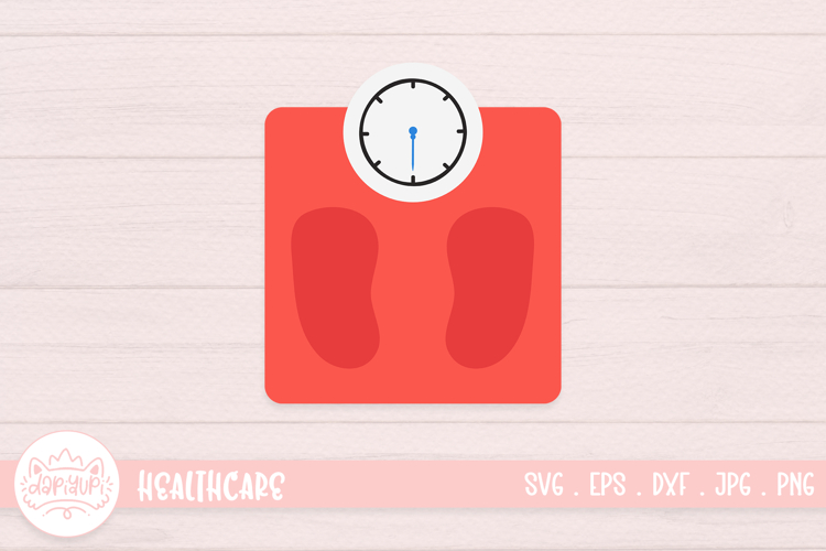 Weight Scales Illustration