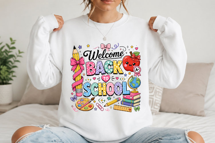 Welcome Back To School PNG