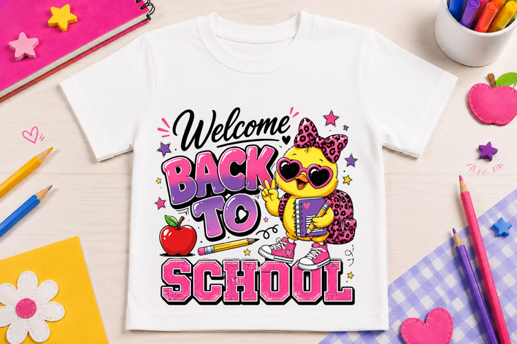 Welcome Back To School PNG