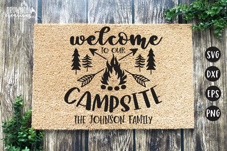 Welcome to Our Campsite SVG, Welcome to Our Campsite SVG