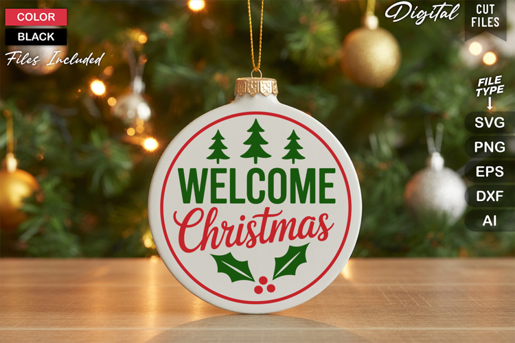 Funny Christmas Ornament Svg Image 14