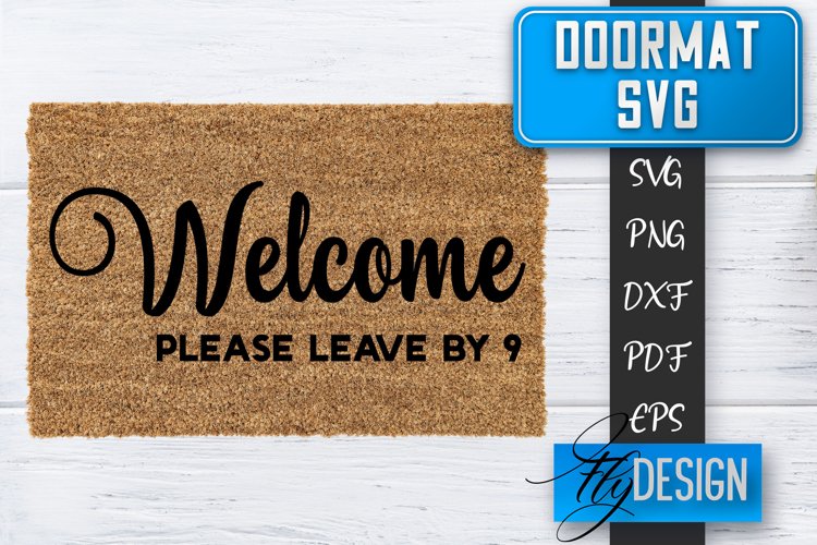 Doormat SVG Design | Welcom Home SVG | Home Decor SVG v.2