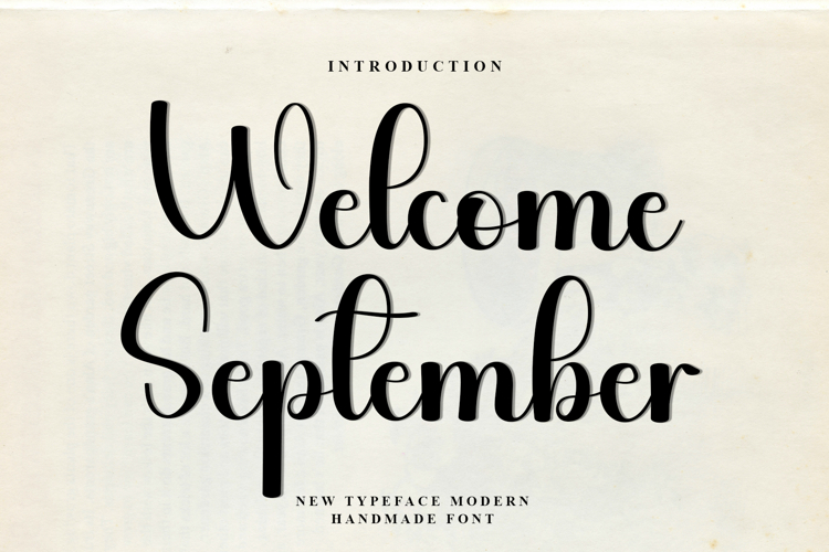 Welcome Font Image 22