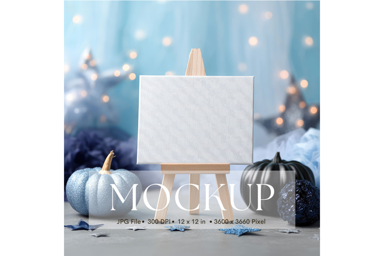 Welcome Sign Mockup Photo Frame Wedding Sign Canvas Mockup