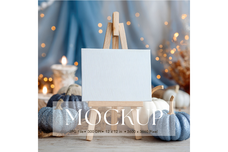 Welcome Sign Mockup Photo Frame Wedding Sign Canvas Mockup