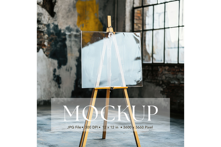 Welcome Sign Mockup Photo Frame Wedding Sign Canvas Mockup