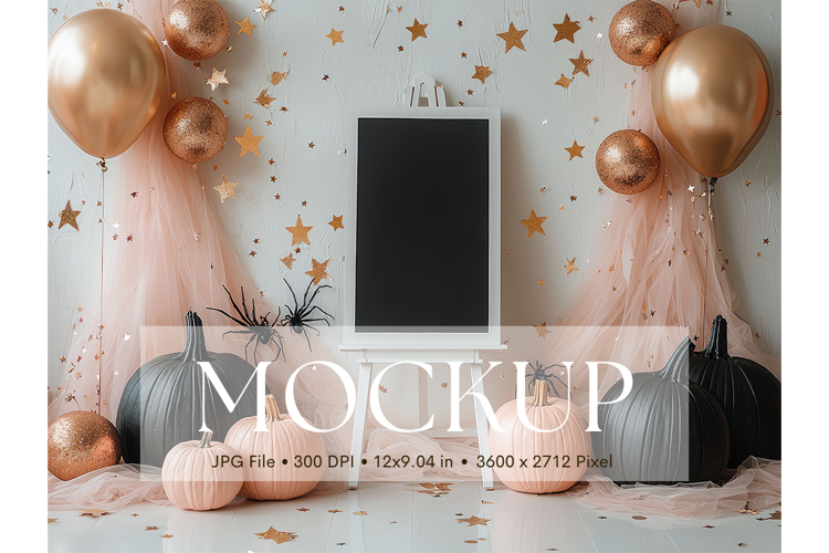Welcome Sign Mockup Photo Frame Wedding Sign Canvas Mockup