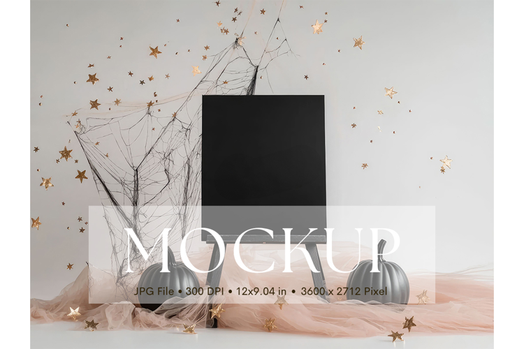 Welcome Sign Mockup Photo Frame Wedding Sign Canvas Mockup