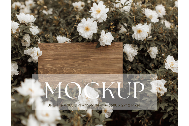 Welcome Sign Mockup Photo Frame Wedding Sign Canvas Mockup