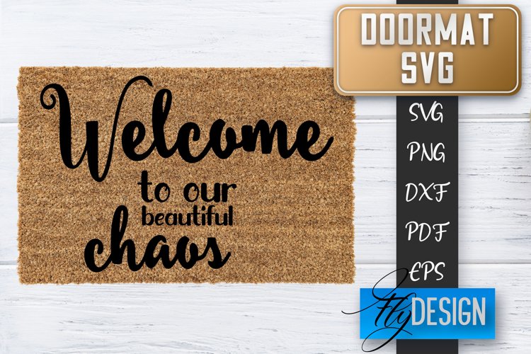 Doormat SVG Design | Welcom Home SVG | Home Decor SVG v.1