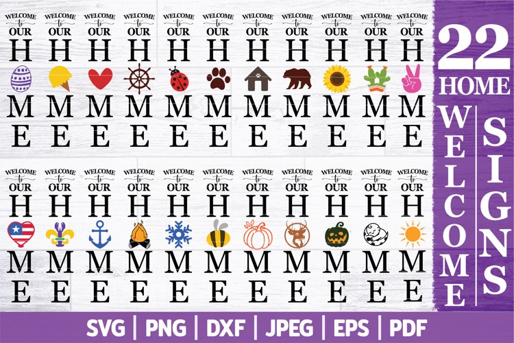 Welcome Home Svg Image 18
