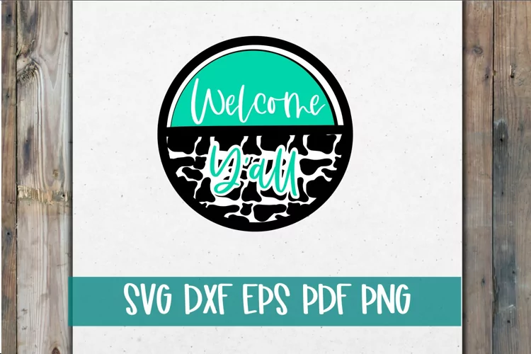 Welcome Yall SVG