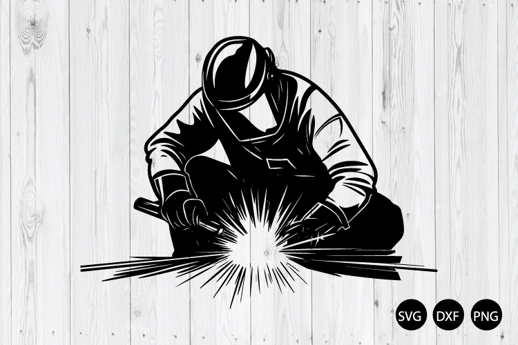 Welder SVG, Welding SVG, Iron Worker SVG example image 1