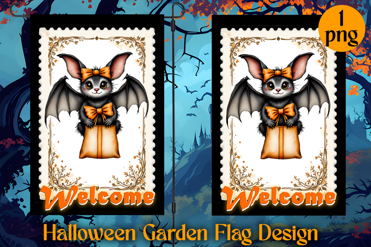 Halloween Bat Clipart Image 13