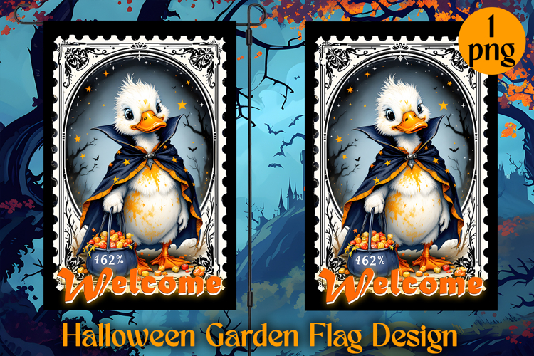 Garden Flag Sublimation designs | Halloween Sublimation