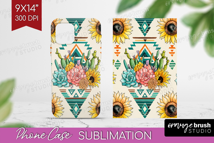 Boho Western Phone Case PNG - Country Case PNG Sublimation