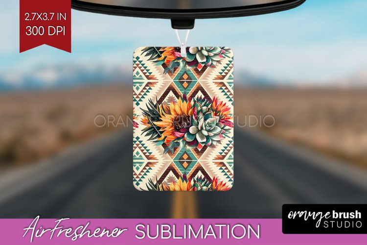 Boho Western Air Freshener PNG - Country PNG Sublimation