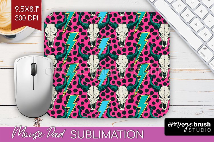 Boho Western Mouse Pad Sublimation - Country Mousepad PNG