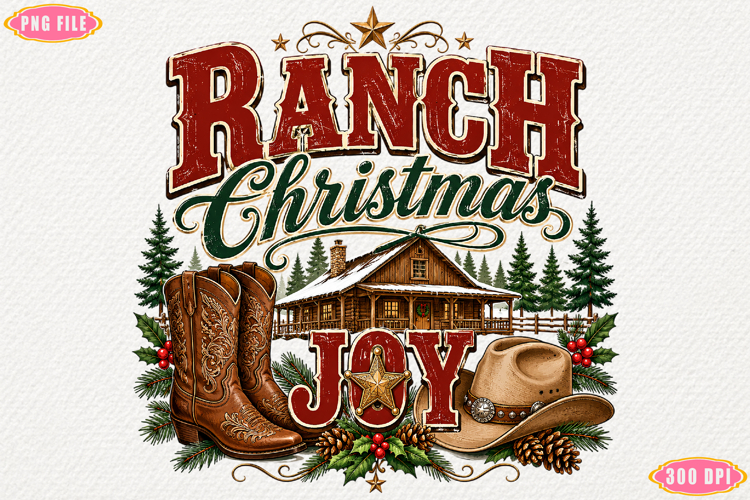 Rustic Merry Christmas Svgs Image 2