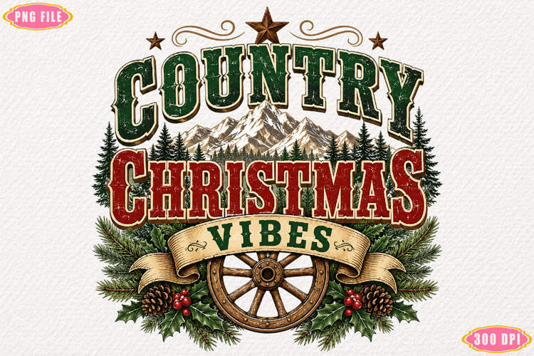 Rustic Merry Christmas Svgs Image 4