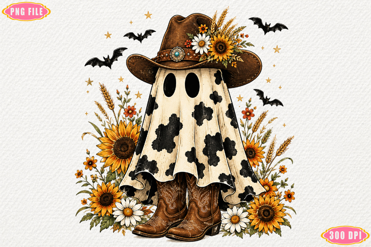 Western Fall Halloween PNG