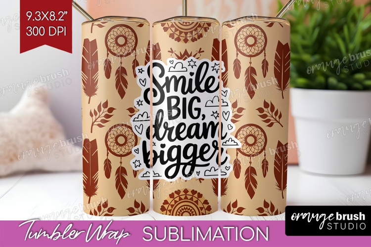 Inspirational Quote Tumbler Wrap - Western Tumbler PNG