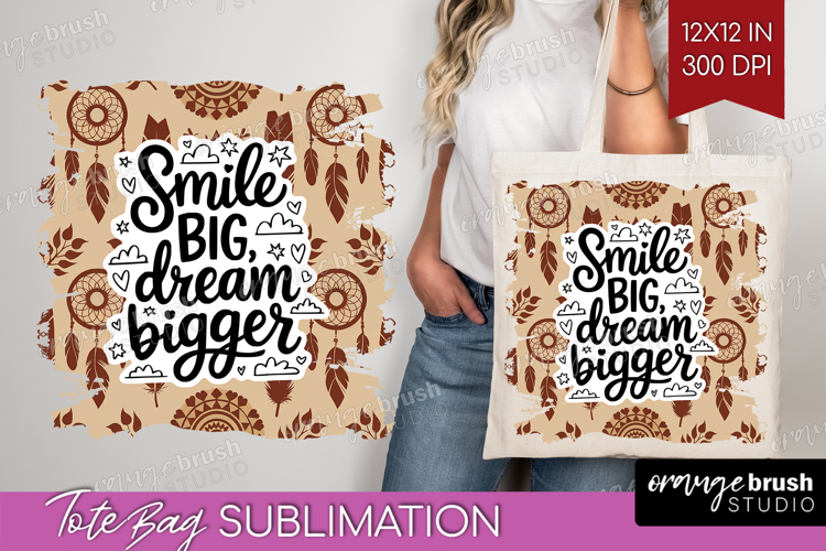 Inspirational Quote Tote Bag - Western Tote Bag PNG