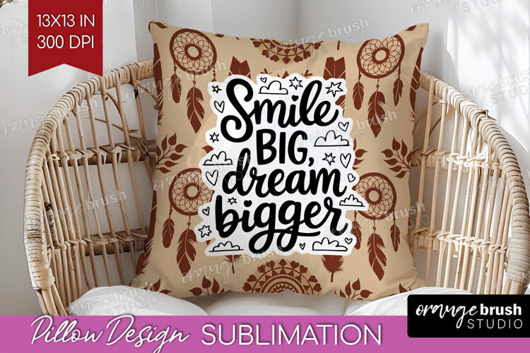Inspirational Quote Pillow Sublimation - Western Pillow PNG example image 1