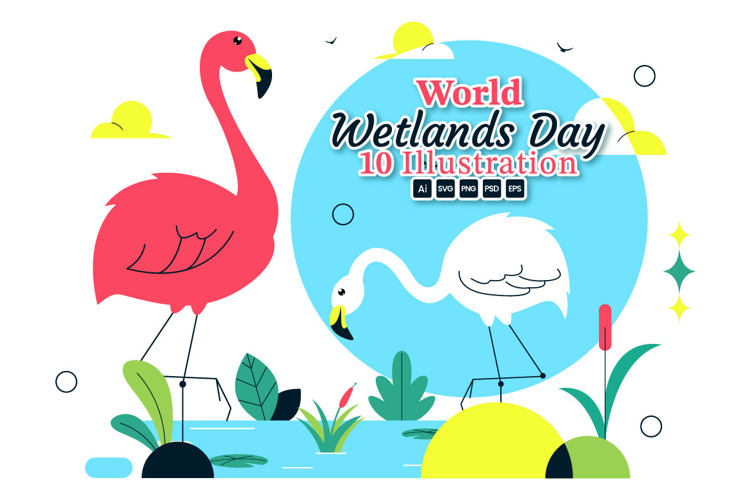 10 World Wetlands Day Illustration