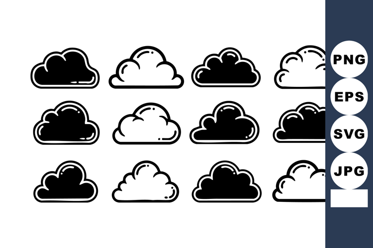 Cloud Vector Image 6