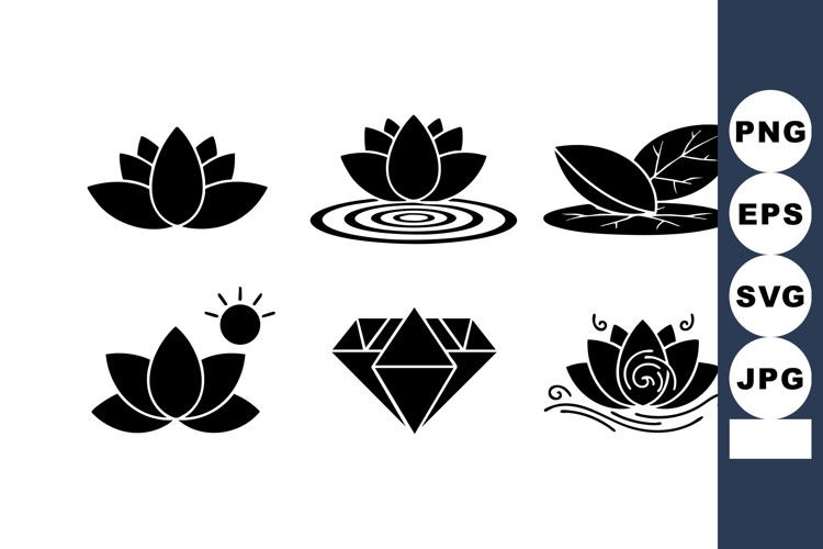 Flower Silhouette Image 14