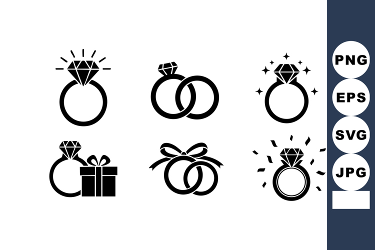 Diamond Ring Clipart Image 9