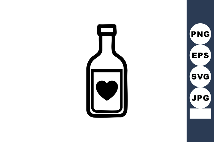 Outline Heart Clipart Image 3