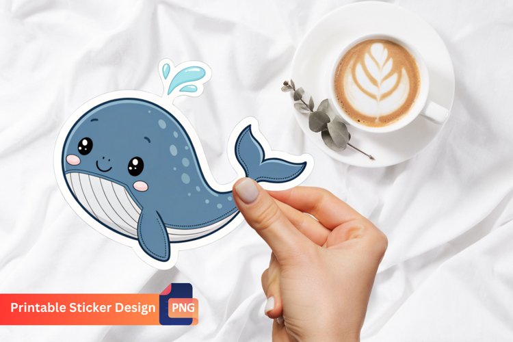 Blue Whale Clipart Image 10