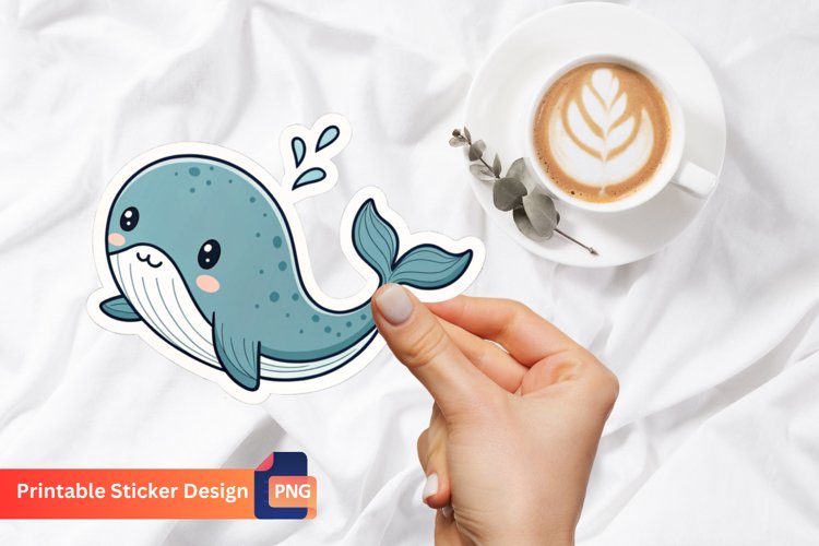 Blue Whale Clipart Image 11