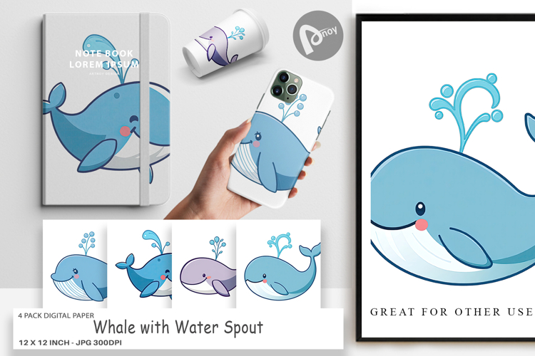 Whale Clipart Image 14