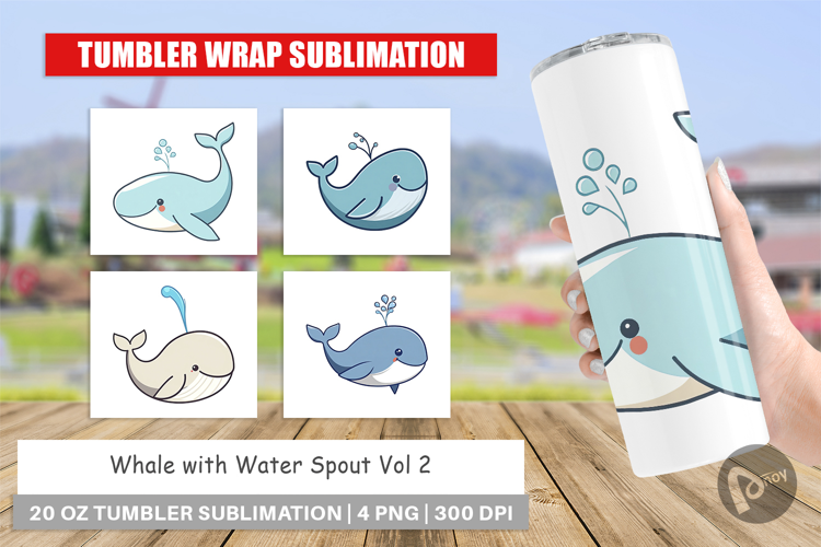 Tumbler Whale Spout