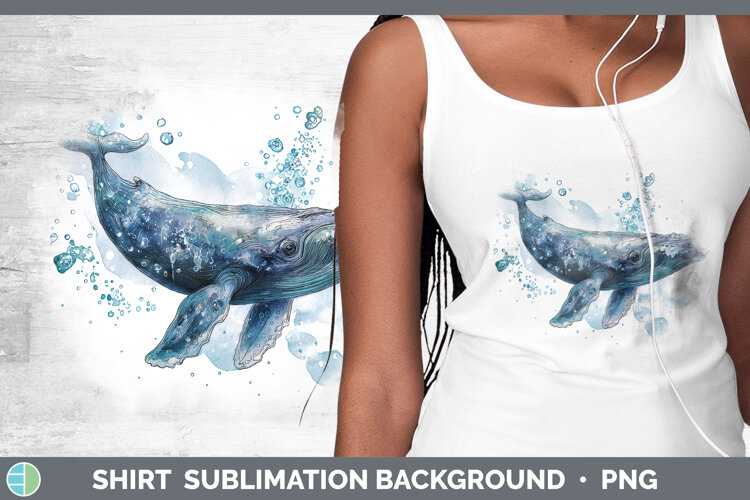 GorgeousWhales Sketch Shirt design.
